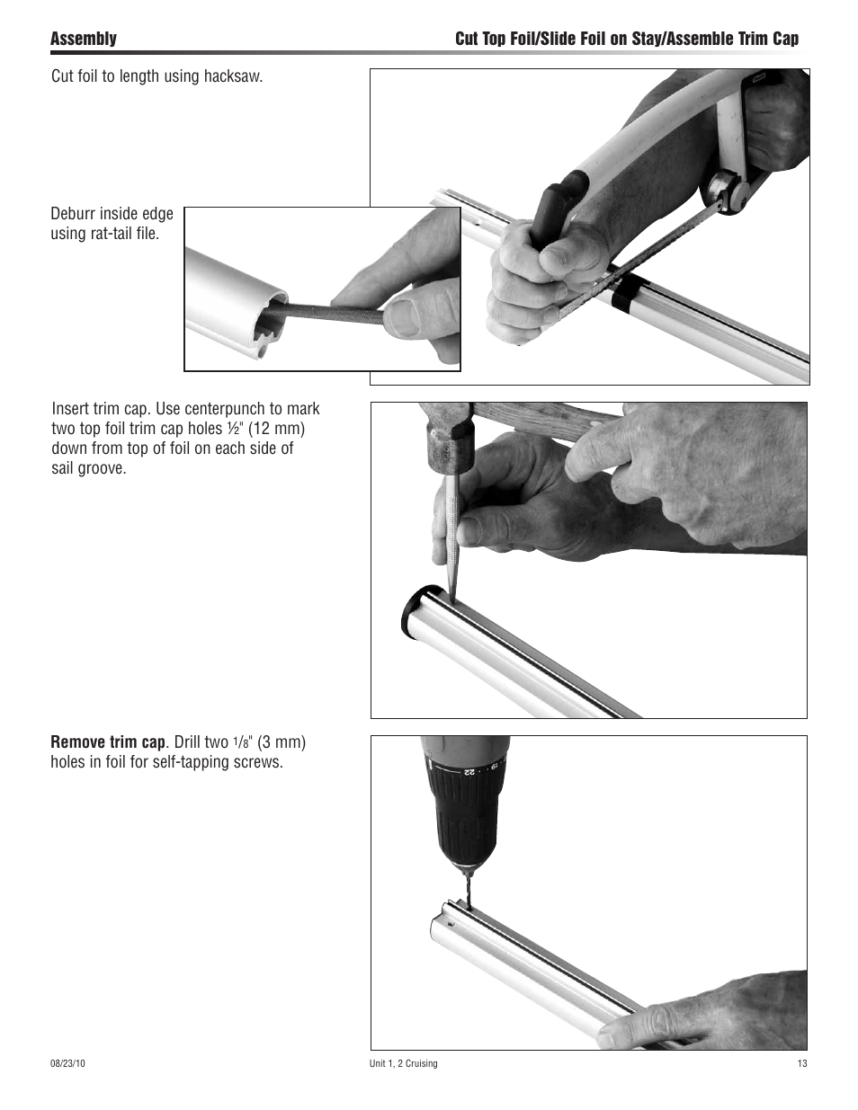 Harken 7311.10 Cruising Jib Reefing & Furling User Manual | Page 13 / 36