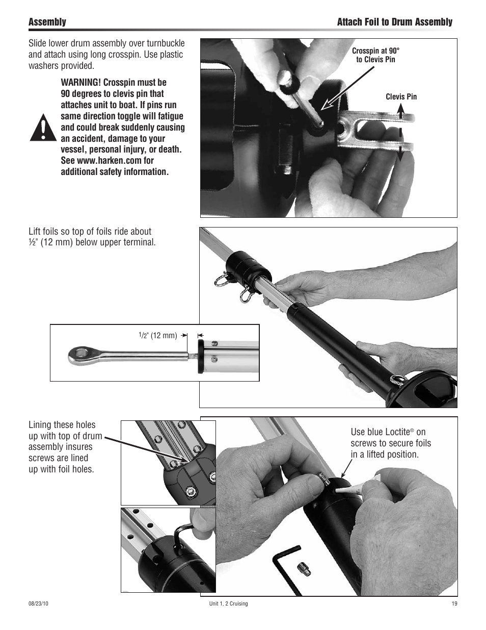 Harken 7311.10 Cruising Jib Reefing & Furling User Manual | Page 19 / 36
