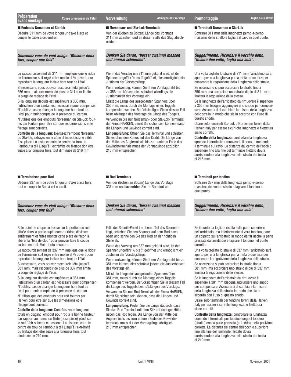 Harken 882 MKIII Jib Reefing & Furling User Manual | Page 19 / 79