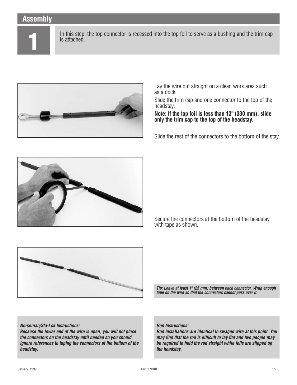 Assembly | Harken 882 MKIII Jib Reefing & Furling User Manual | Page 30 / 79