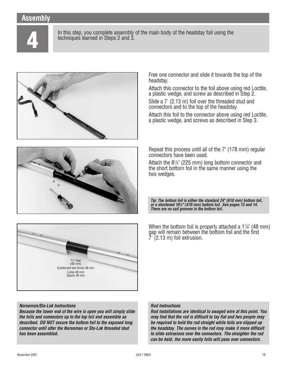 Assembly | Harken 882 MKIII Jib Reefing & Furling User Manual | Page 38 / 79