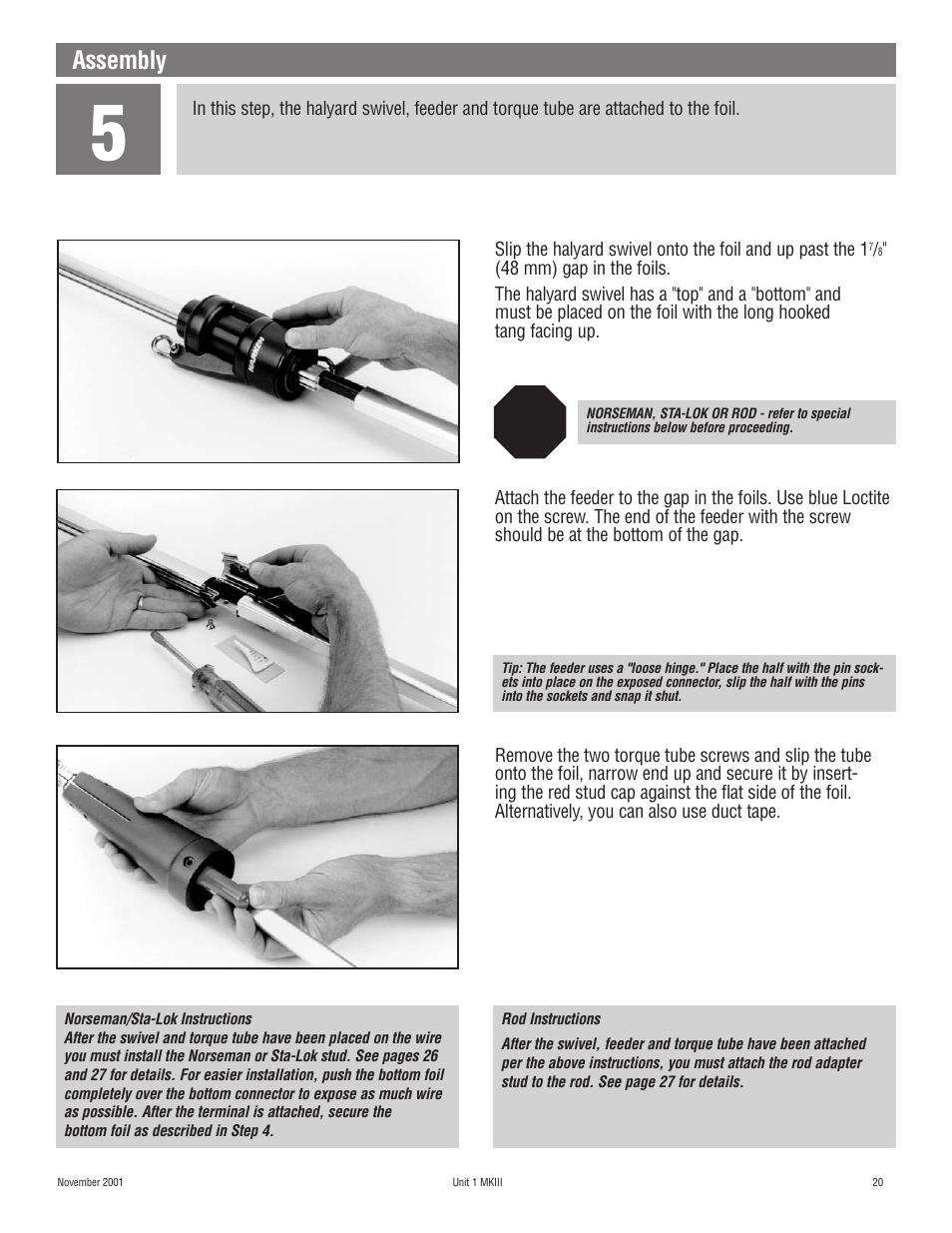 Assembly | Harken 882 MKIII Jib Reefing & Furling User Manual | Page 40 / 79