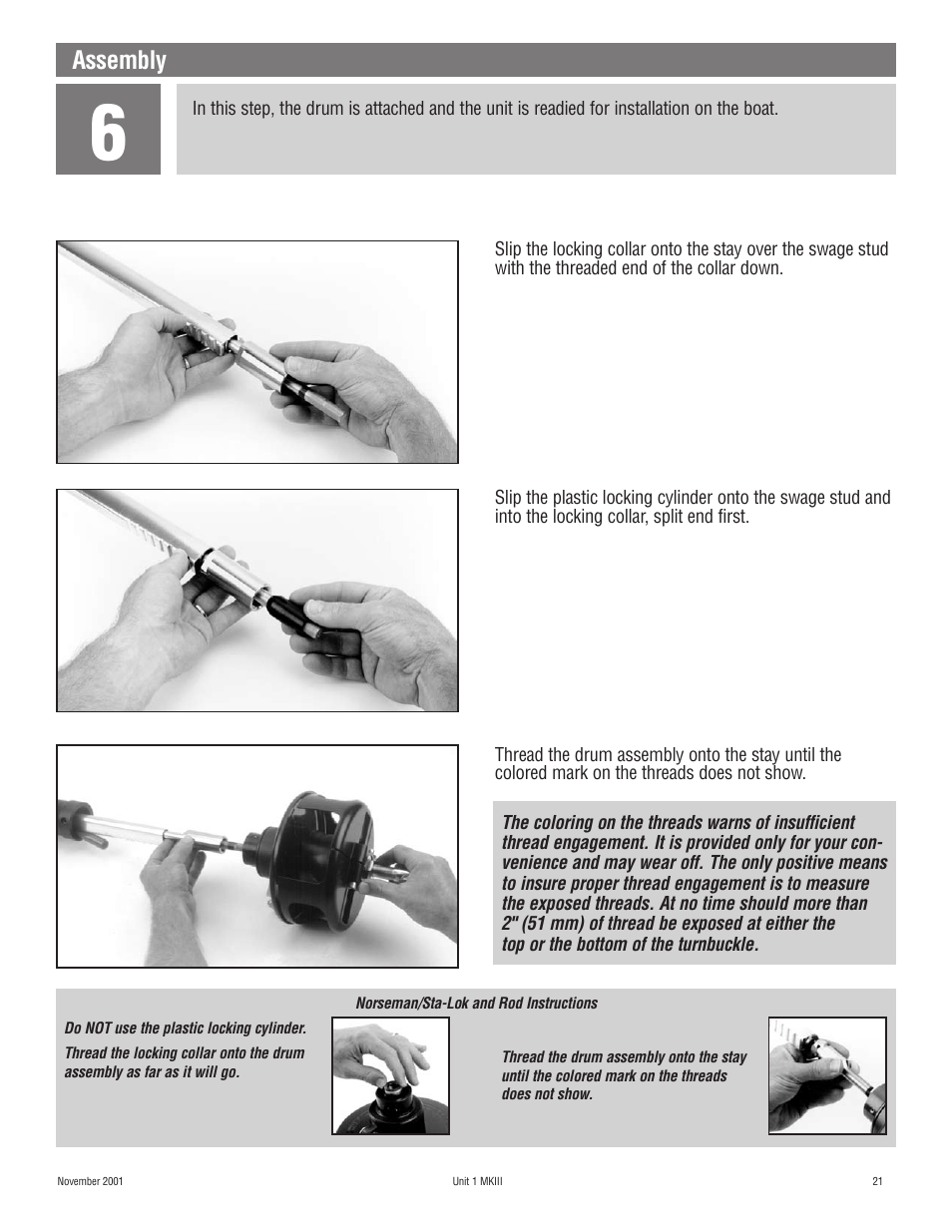 Assembly | Harken 882 MKIII Jib Reefing & Furling User Manual | Page 42 / 79