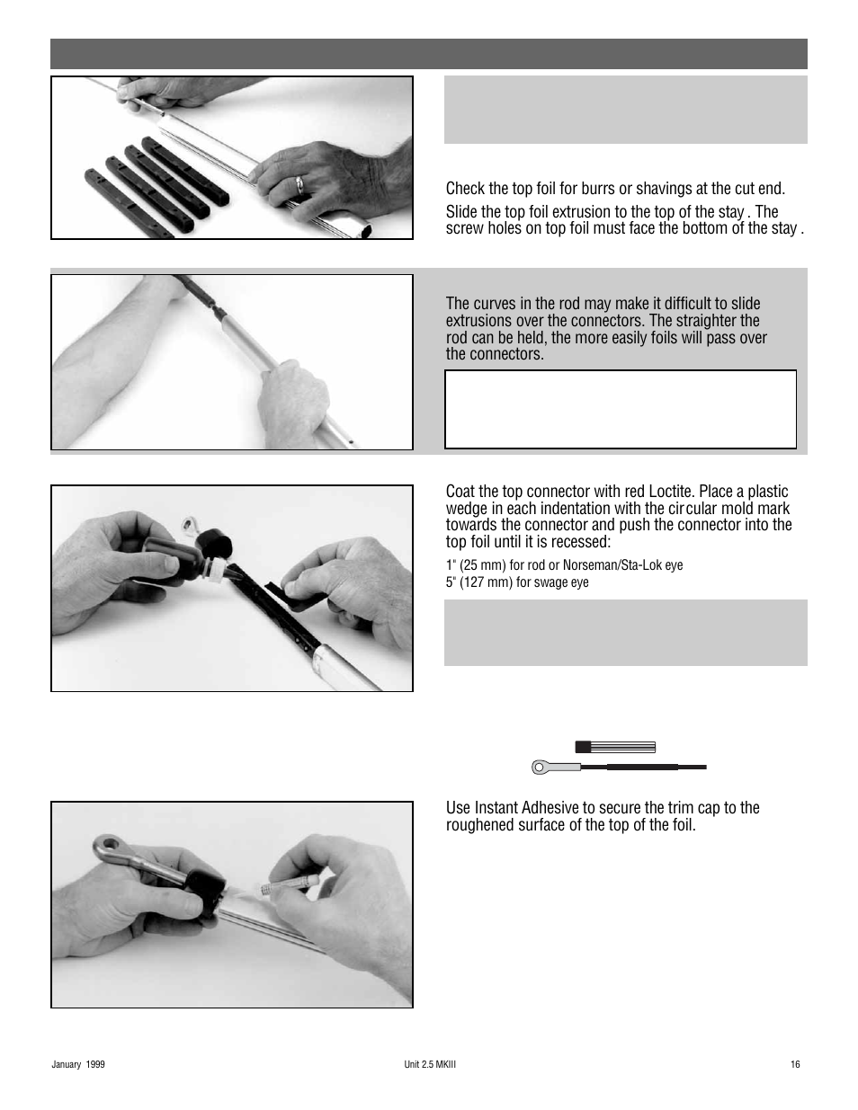 Assembly | Harken 948 MKIII Jib Reefing & Furling User Manual | Page 31 / 78