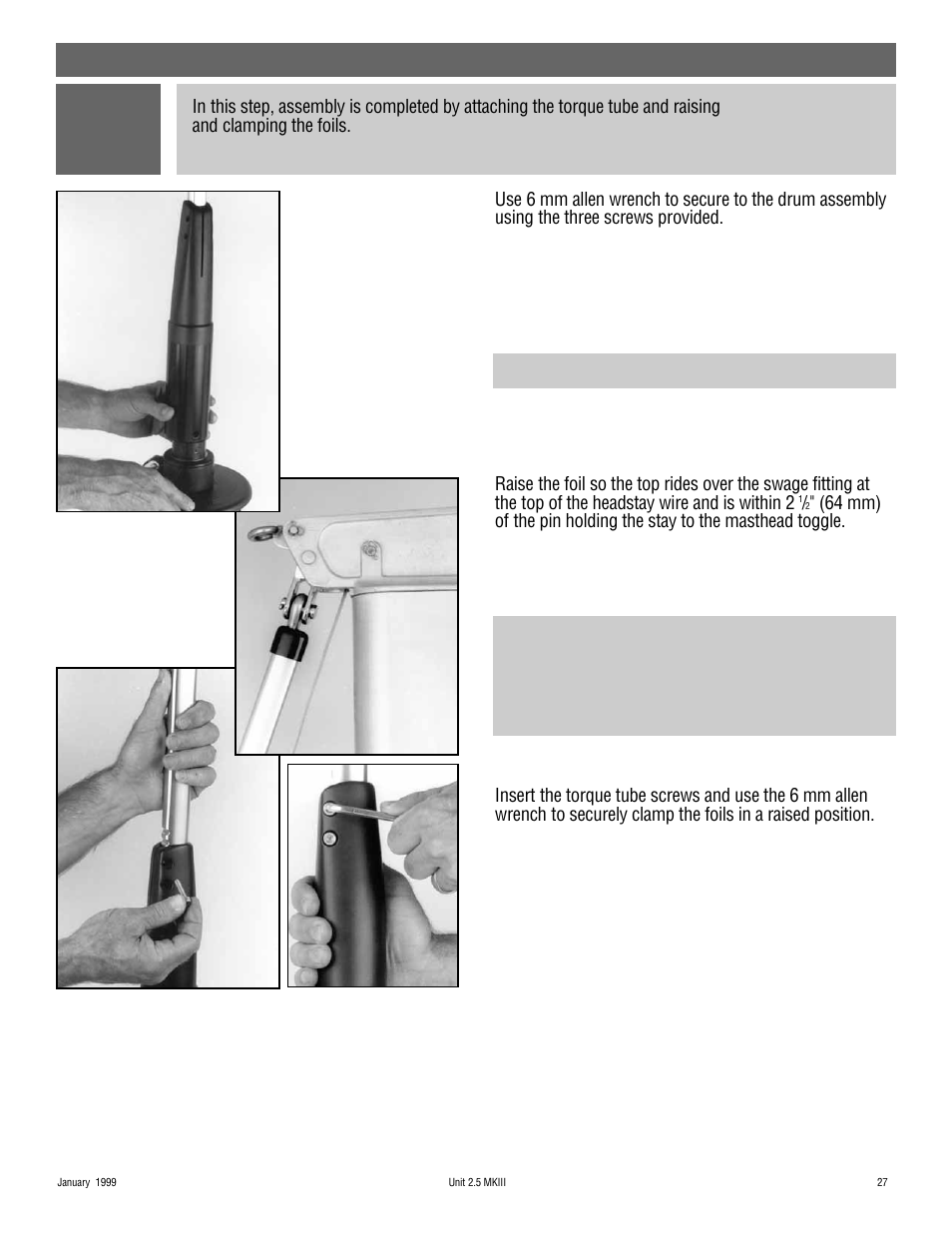 Assembly | Harken 948 MKIII Jib Reefing & Furling User Manual | Page 53 / 78