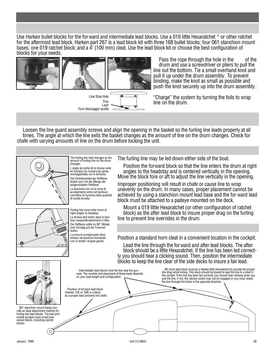 Commissioning | Harken 948 MKIII Jib Reefing & Furling User Manual | Page 55 / 78