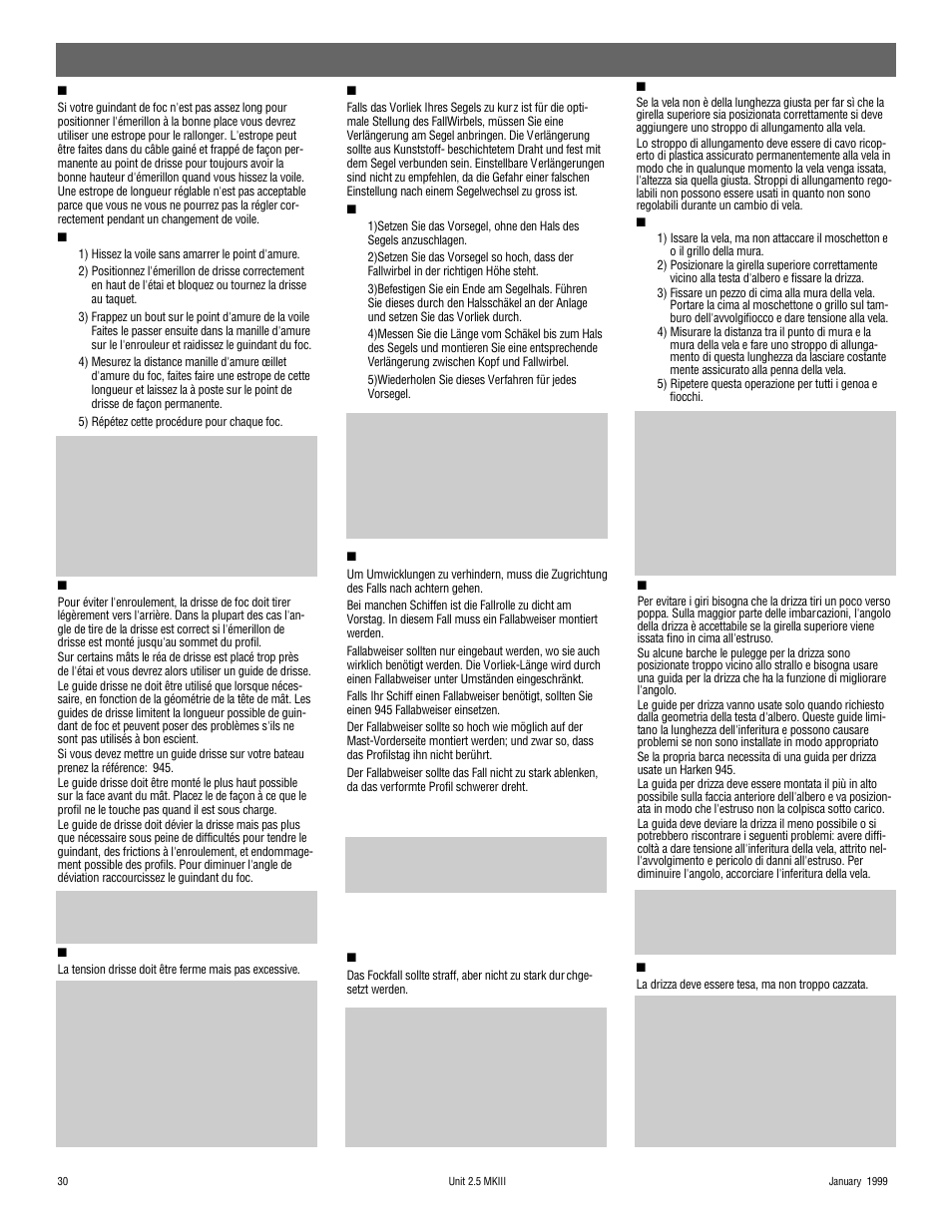 Harken 948 MKIII Jib Reefing & Furling User Manual | Page 58 / 78