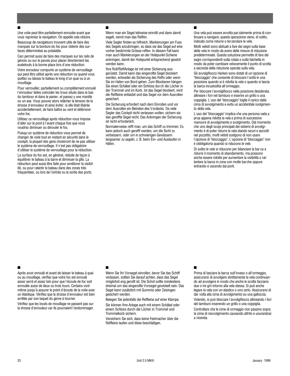 Harken 948 MKIII Jib Reefing & Furling User Manual | Page 64 / 78