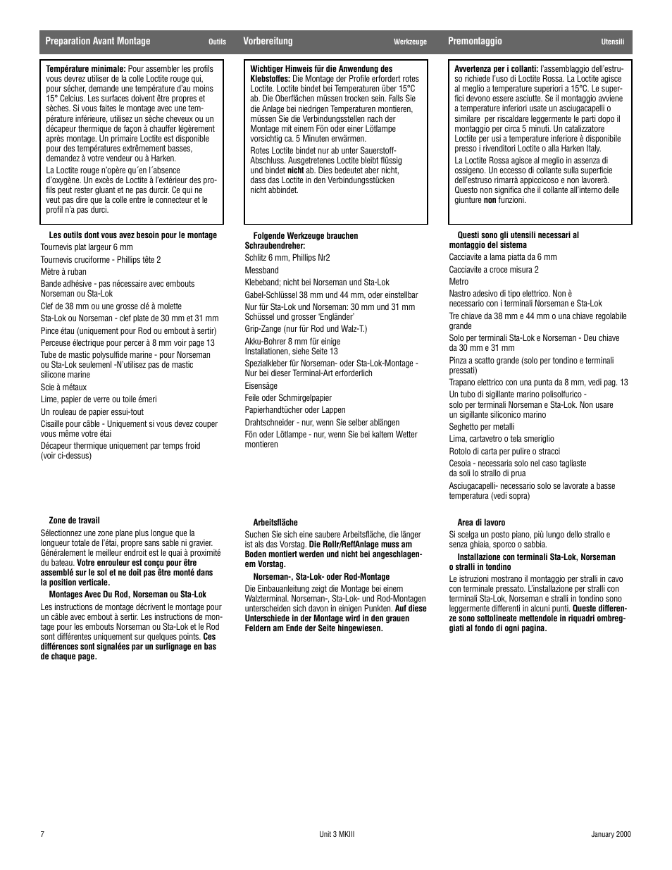 Harken 1036 MKIII Jib Reefing & Furling User Manual | Page 12 / 78