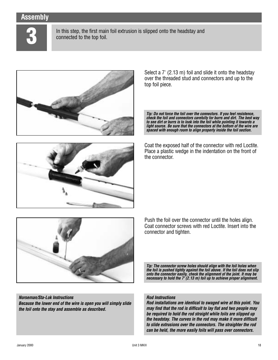 Assembly | Harken 1036 MKIII Jib Reefing & Furling User Manual | Page 35 / 78