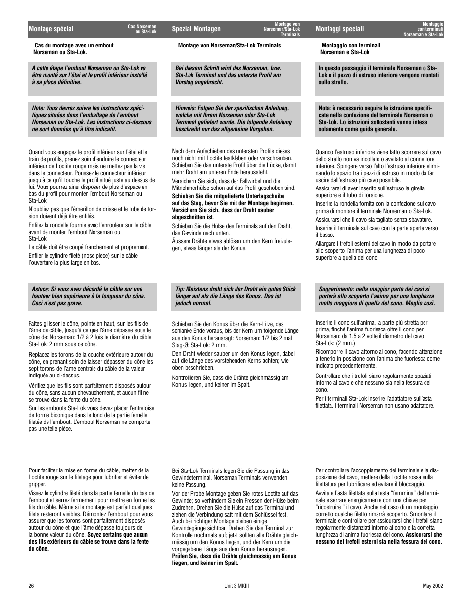 Harken 1036 MKIII Jib Reefing & Furling User Manual | Page 50 / 78