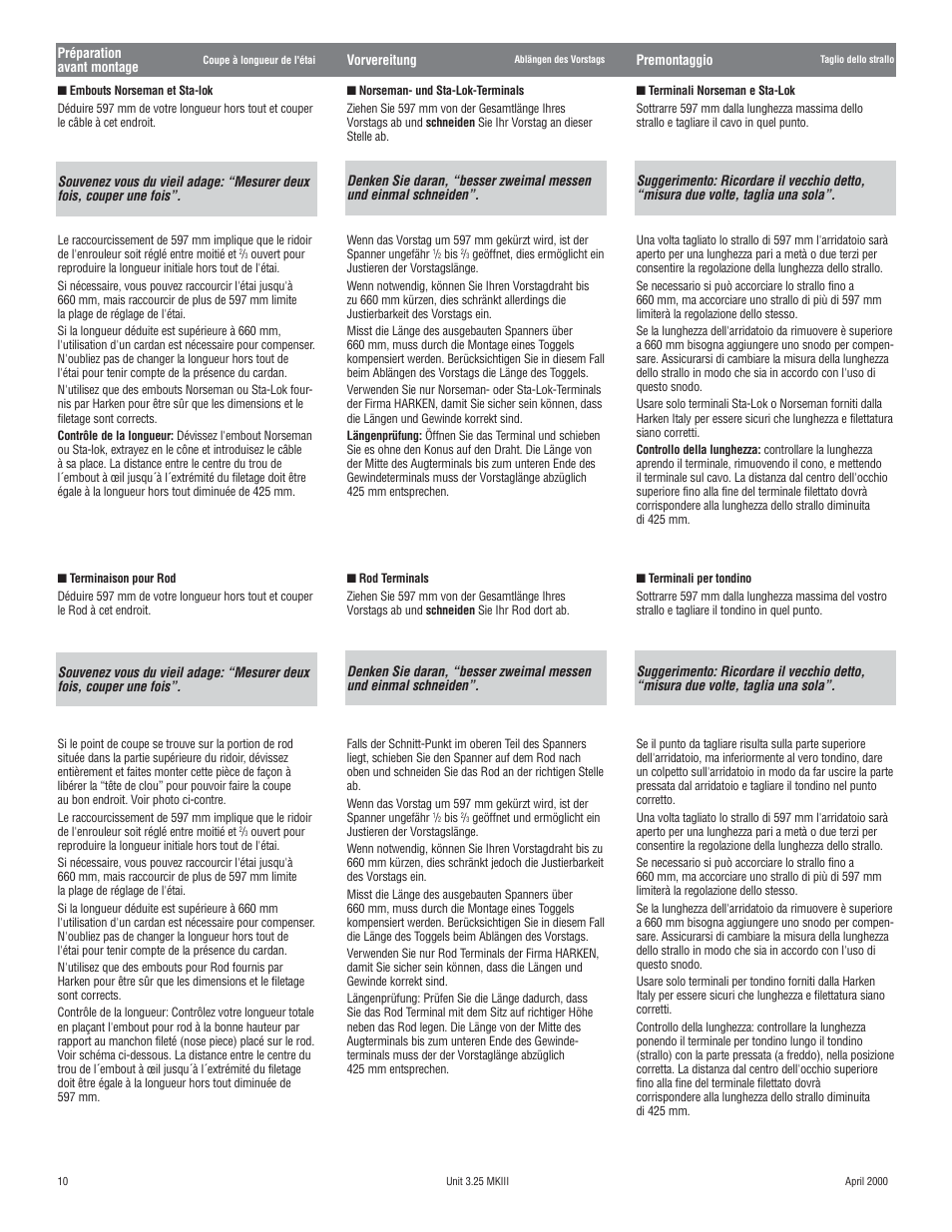 Harken 1080 MKIII Jib Reefing & Furling User Manual | Page 18 / 78