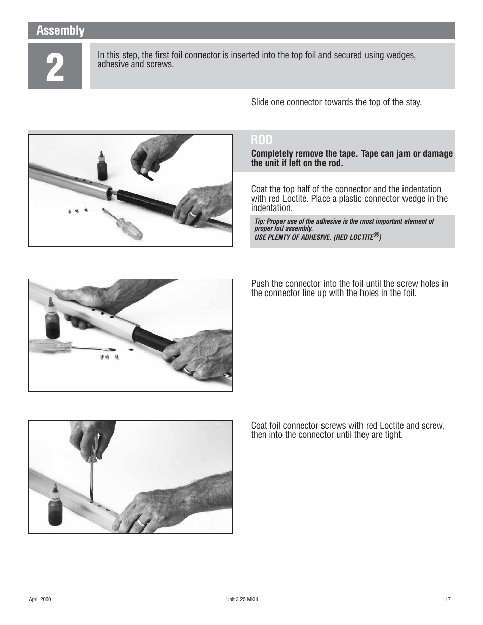 Assembly | Harken 1080 MKIII Jib Reefing & Furling User Manual | Page 33 / 78