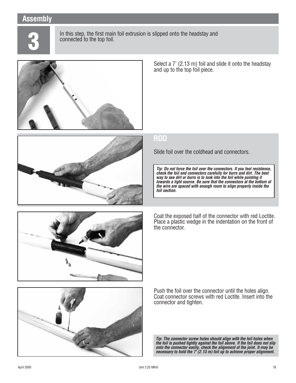 Assembly | Harken 1080 MKIII Jib Reefing & Furling User Manual | Page 35 / 78