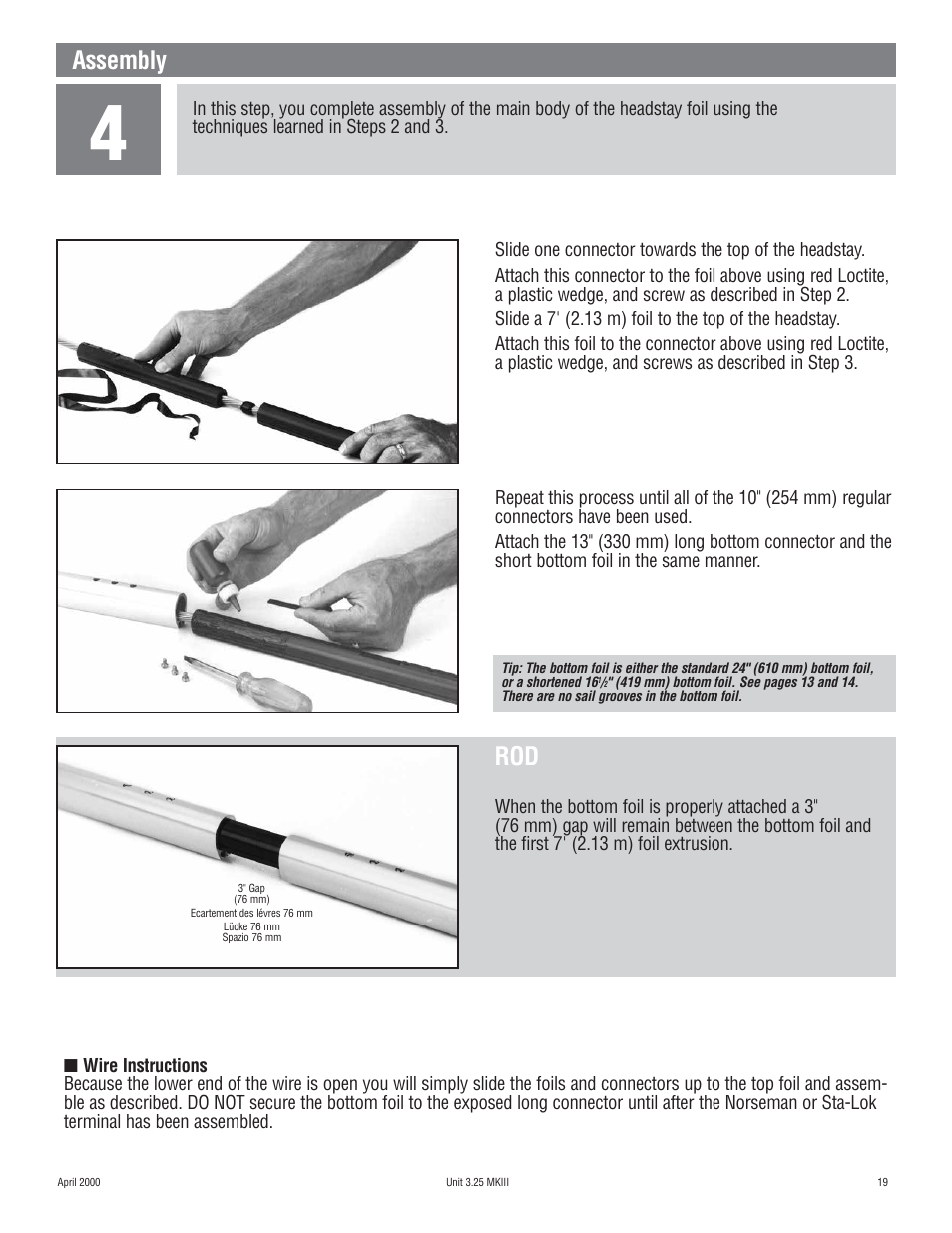 Assembly | Harken 1080 MKIII Jib Reefing & Furling User Manual | Page 37 / 78