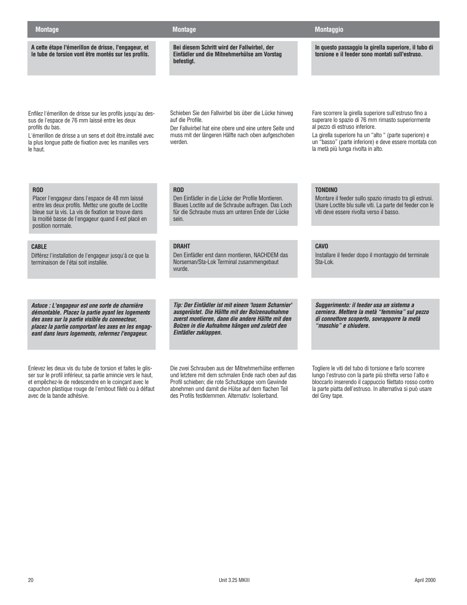 Harken 1080 MKIII Jib Reefing & Furling User Manual | Page 38 / 78