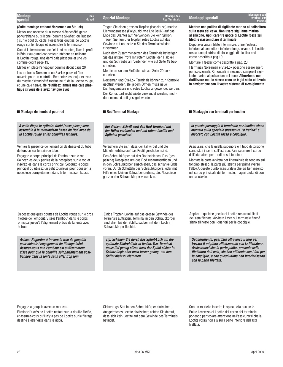 Harken 1080 MKIII Jib Reefing & Furling User Manual | Page 42 / 78