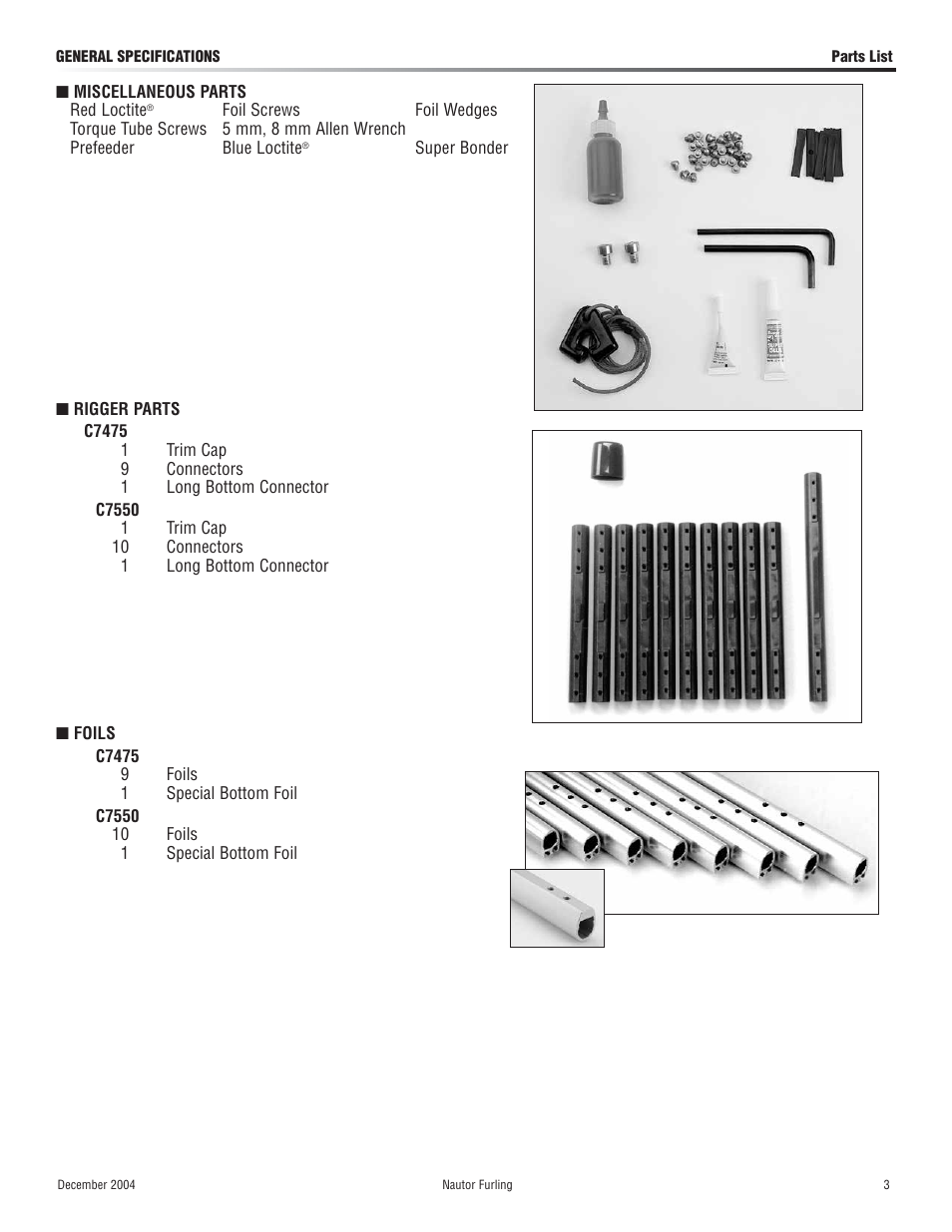 Harken C7475 MKIII Jib Reefing & Furling User Manual | Page 3 / 12