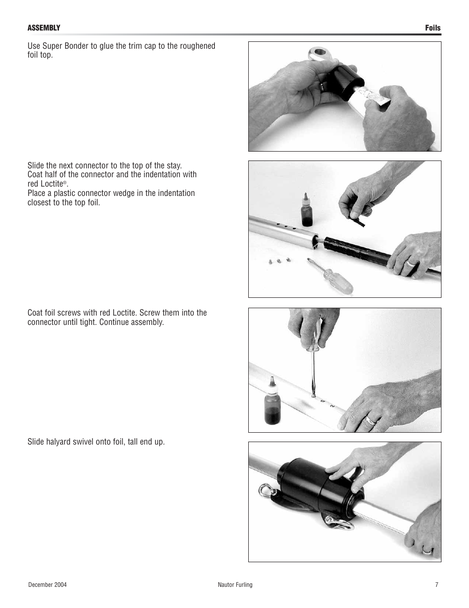 Harken C7475 MKIII Jib Reefing & Furling User Manual | Page 7 / 12