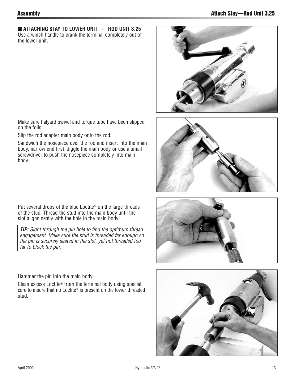 Harken 1027 MKIII Hydraulic Jib Reefing & Furling User Manual | Page 13 / 24