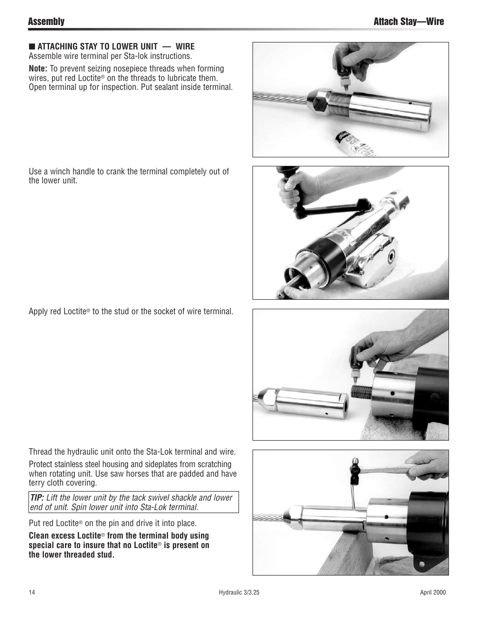 Harken 1027 MKIII Hydraulic Jib Reefing & Furling User Manual | Page 14 / 24