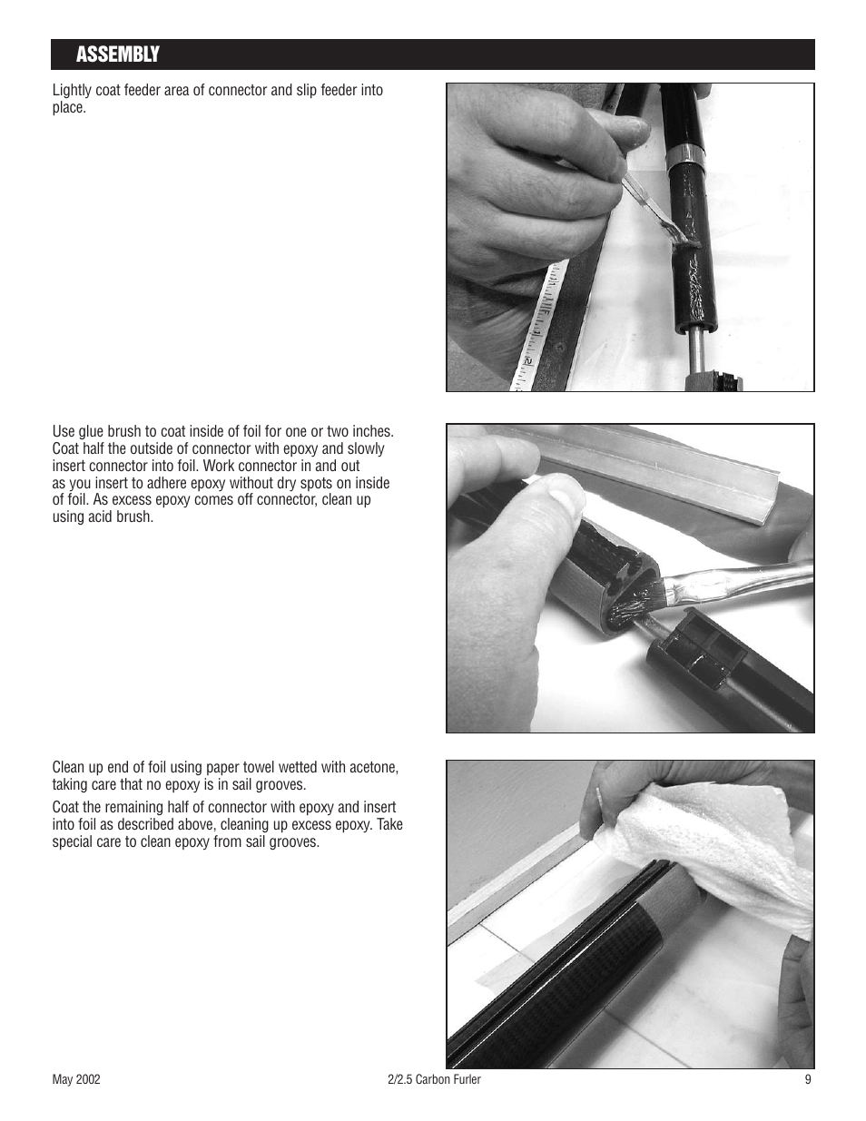 Assembly | Harken 1093 Carbon Jib Reefing & Furling User Manual | Page 9 / 18