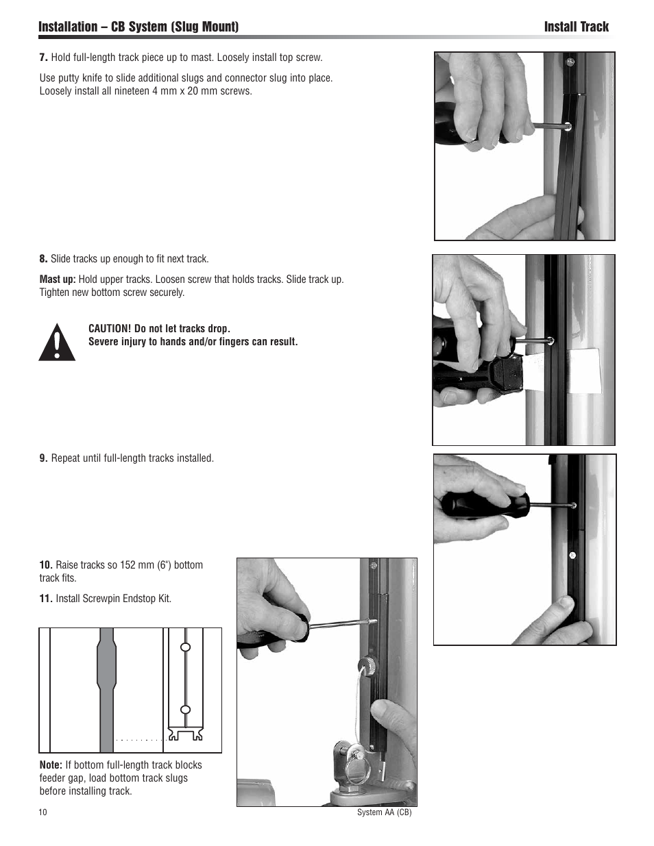 Harken 3813 System AA Battcar User Manual | Page 10 / 20