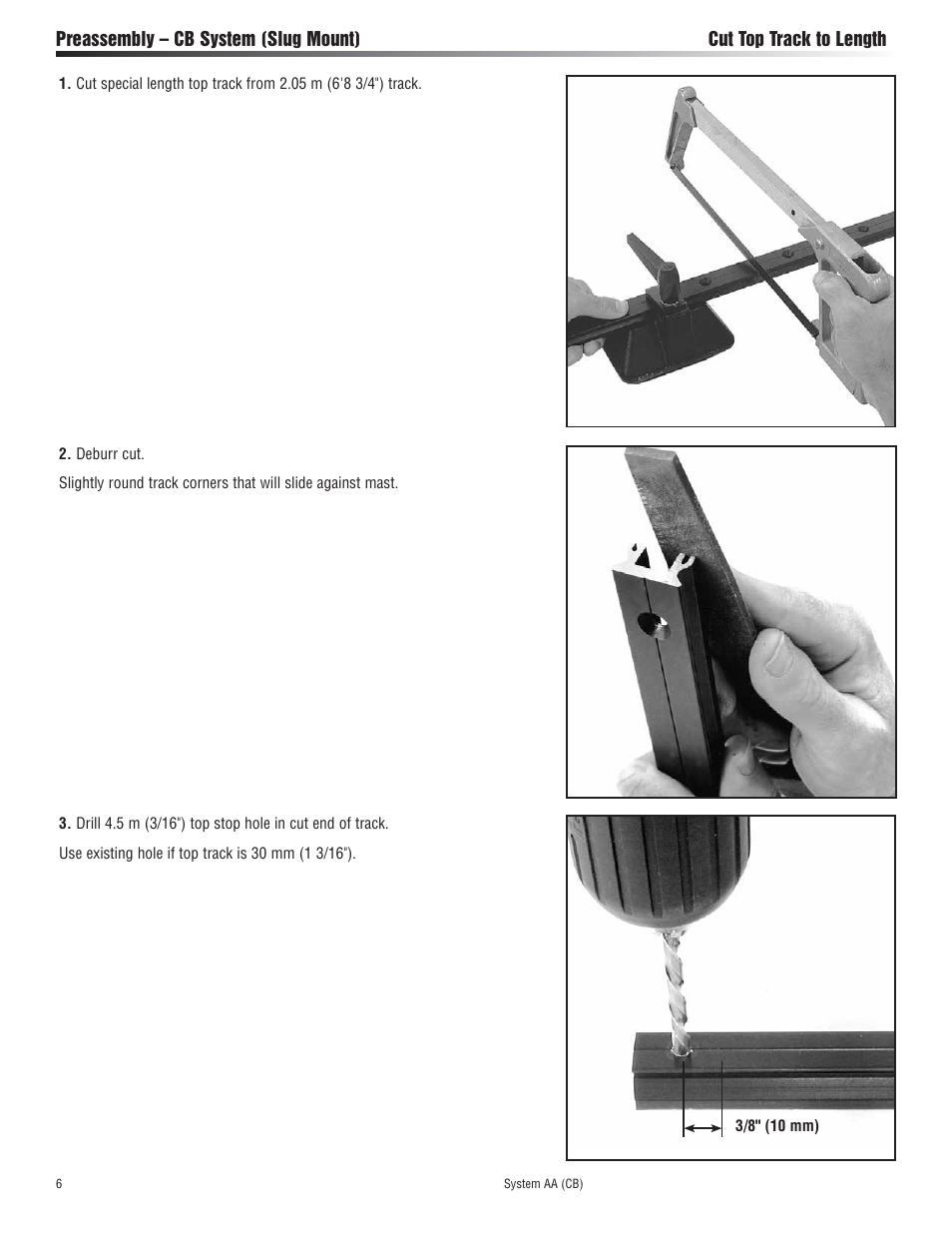Harken 3813 System AA Battcar User Manual | Page 6 / 20