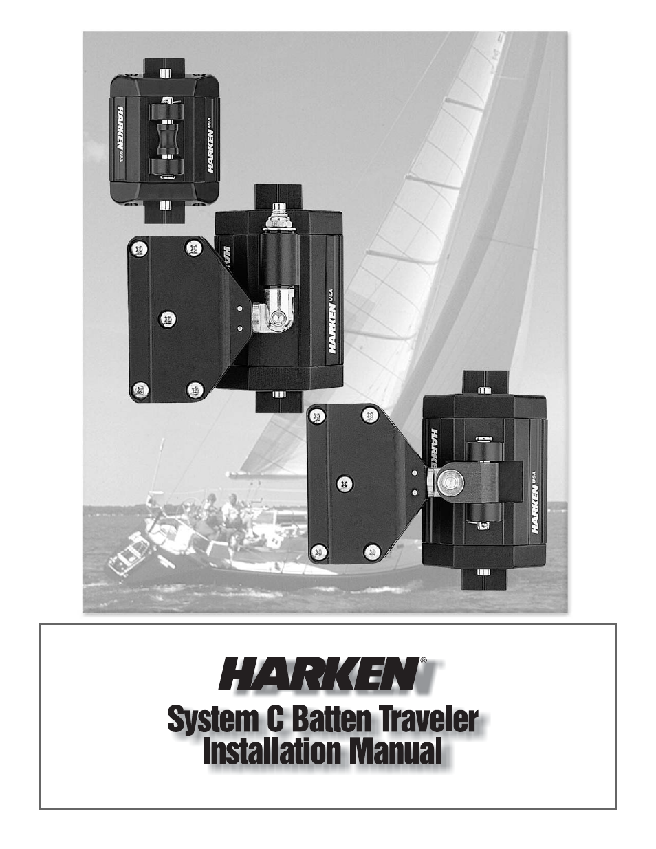 Harken 1782 System C Battcars: built before 2008 User Manual | 17 pages