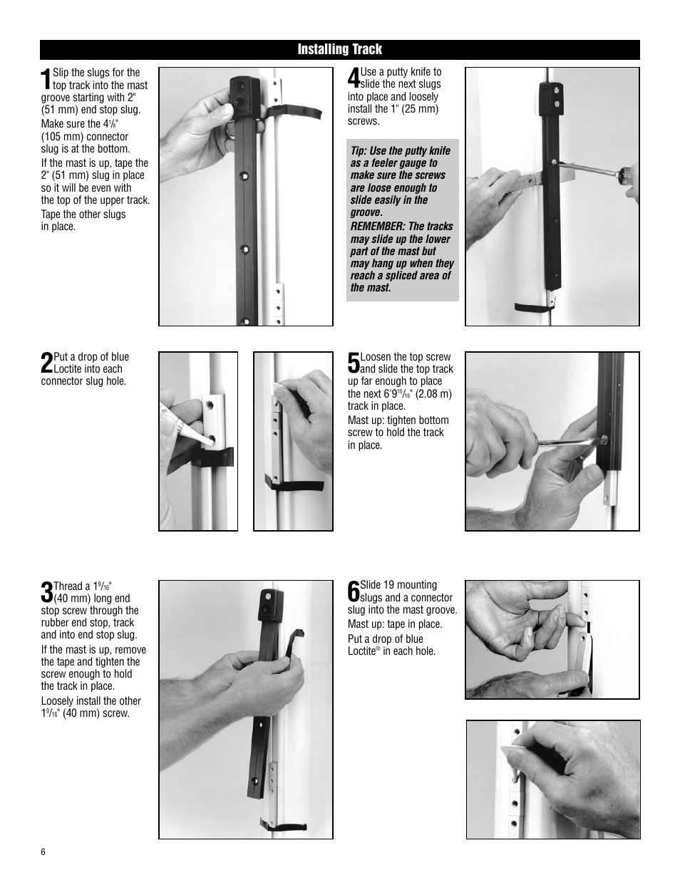 Harken 1782 System C Battcars: built before 2008 User Manual | Page 6 / 17