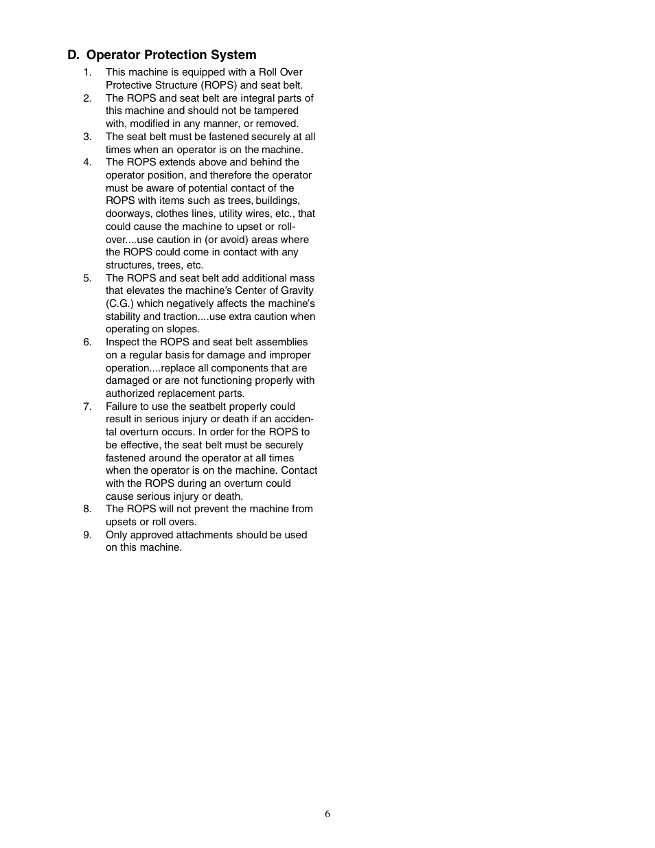 Cub Cadet Zero-Turn Commercial Riding Mower User Manual | Page 6 / 32