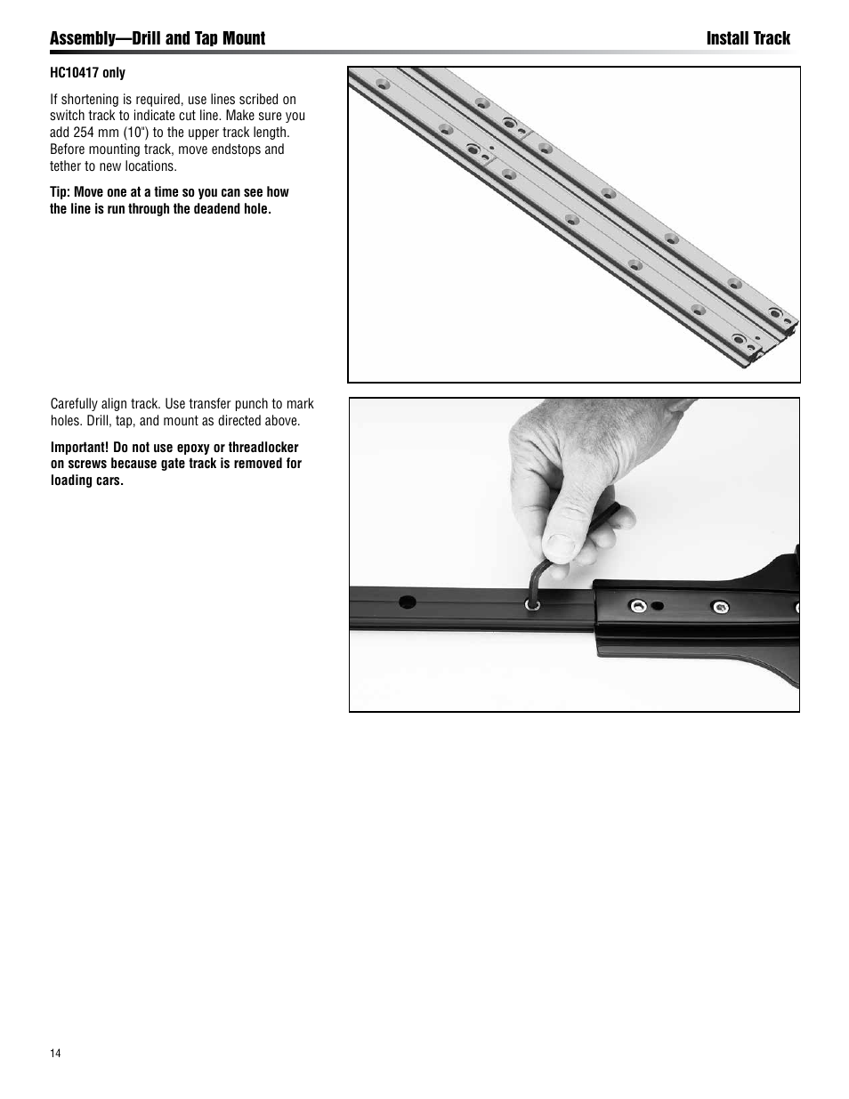Harken HC7906 18 mm Battcar Switch System User Manual | Page 14 / 24