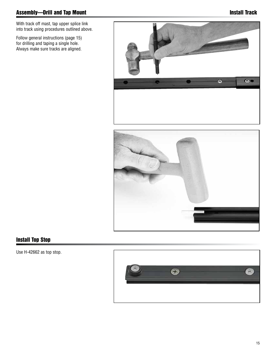 Harken HC7906 18 mm Battcar Switch System User Manual | Page 15 / 24