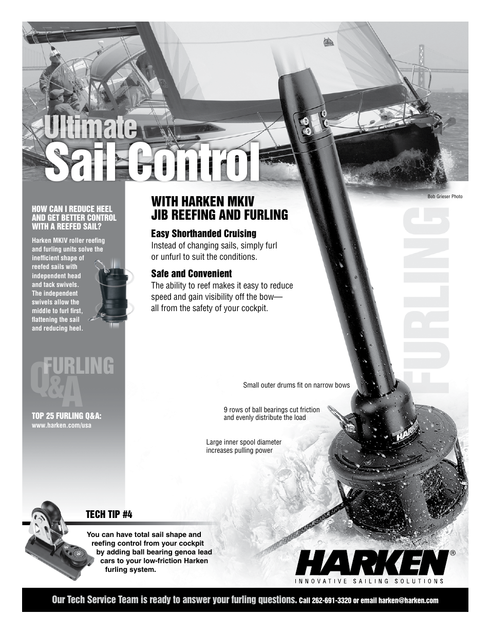 Sail control, Ultimate, Furling | Harken HC7906 18 mm Battcar Switch System User Manual | Page 23 / 24