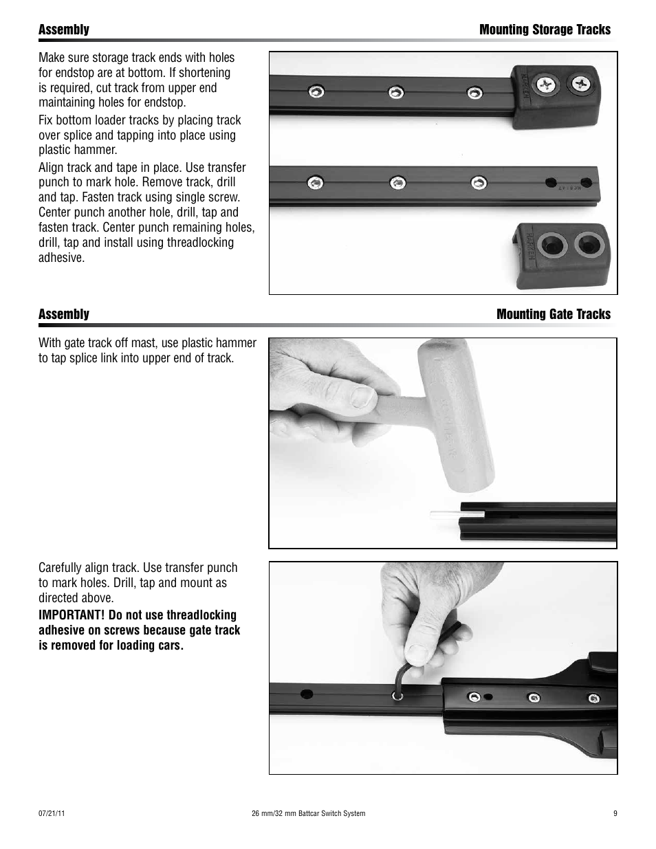 Harken HC9045 Battcar Switch System User Manual | Page 9 / 20