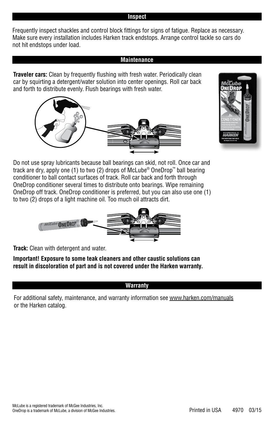 Harken 2700 Traveler User Manual | Page 4 / 4