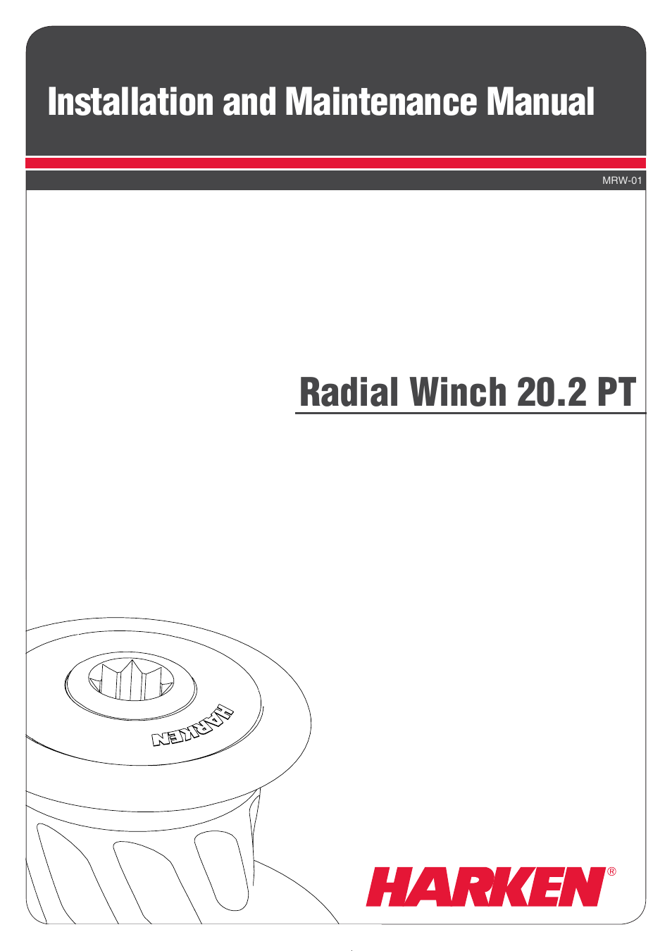 Harken 20.2PT Winche User Manual | 16 pages