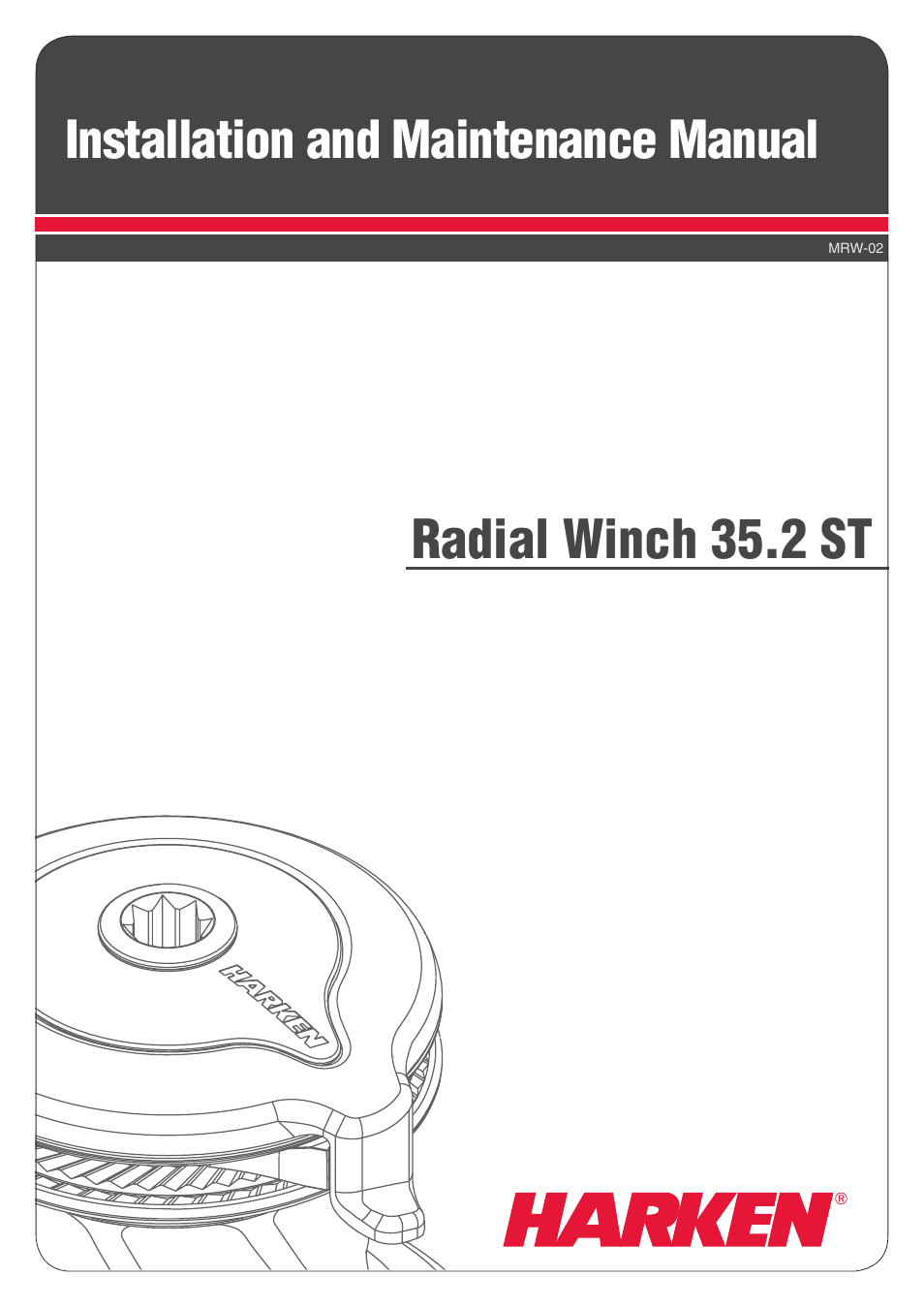 Harken 35.2ST Winche User Manual | 20 pages