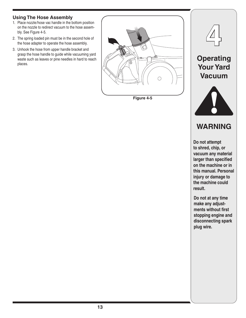 Cub Cadet 60 User Manual | Page 13 / 24