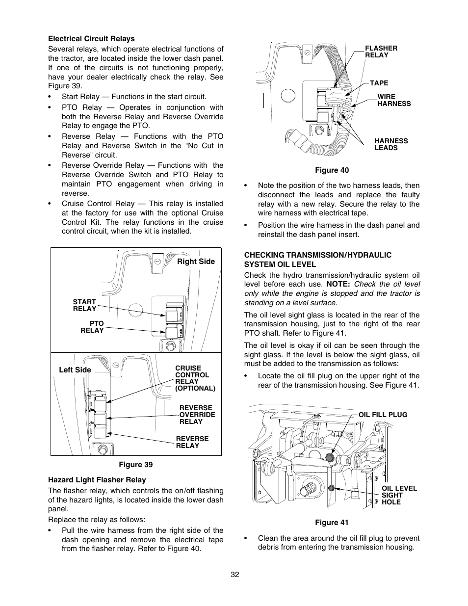 Cub Cadet 5252 User Manual | Page 32 / 56