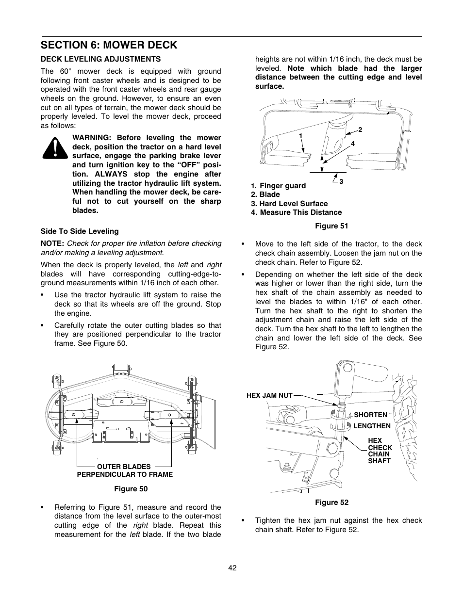 Cub Cadet 5252 User Manual | Page 42 / 56