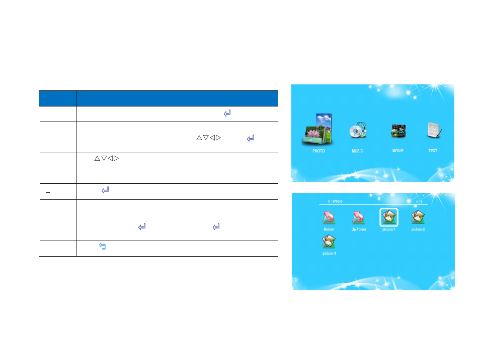 Viewing photos, Viewing image files | HB Optoelectronic HBP503D User Manual | Page 41 / 65