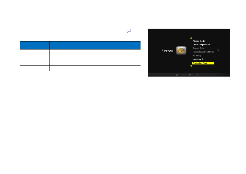 Projection | HB Optoelectronic HBP503D User Manual | Page 52 / 65