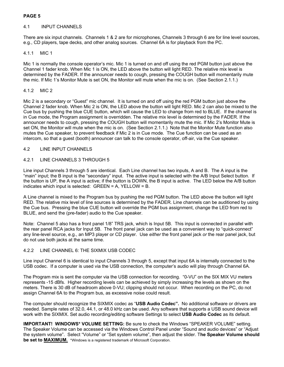Henry Engineering SIXMIX User Manual | Page 5 / 9