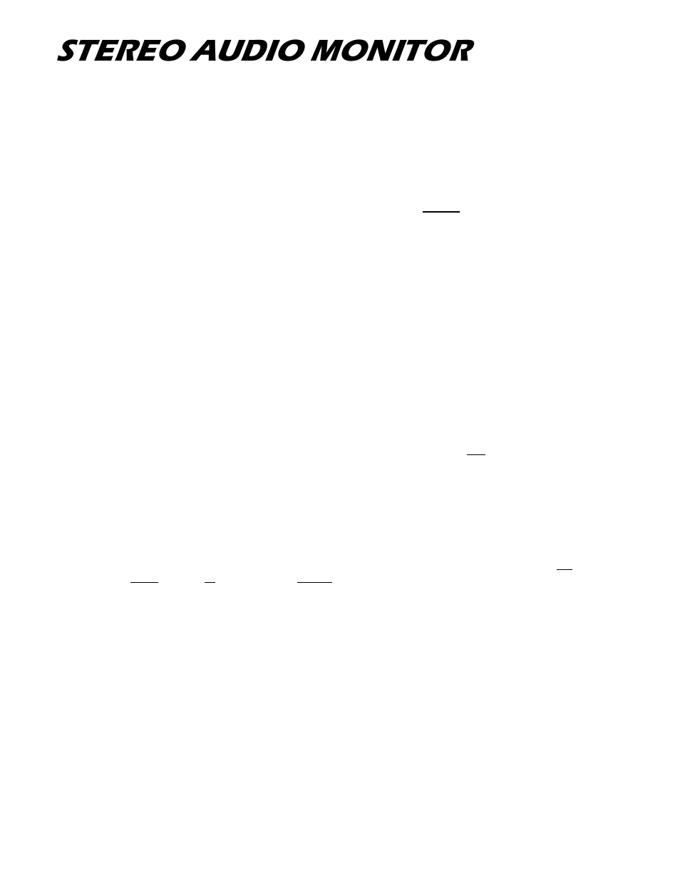 Henry Engineering SAM User Manual | 2 pages