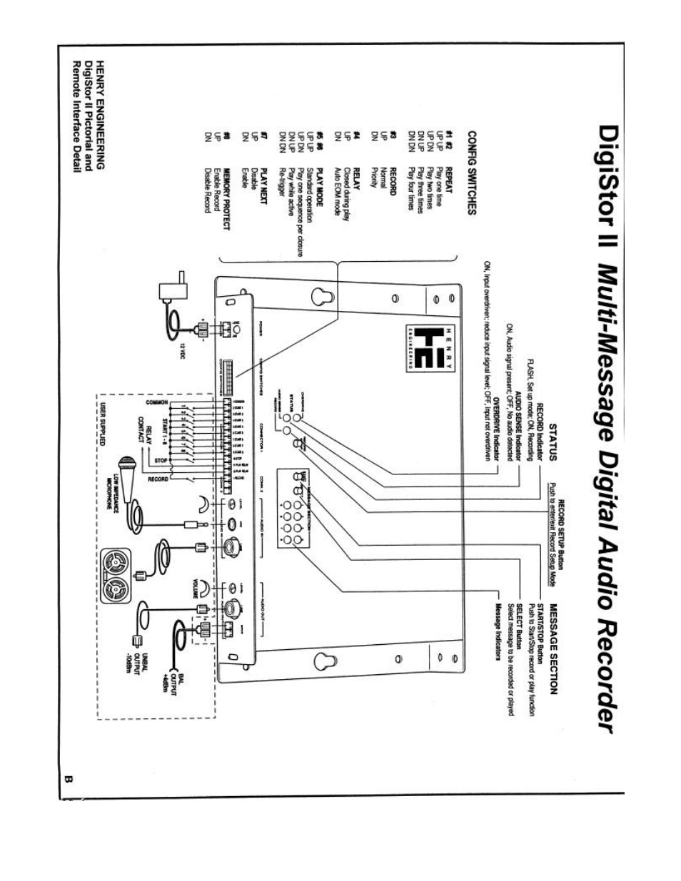 Henry Engineering DigiStor II User Manual | Page 6 / 6