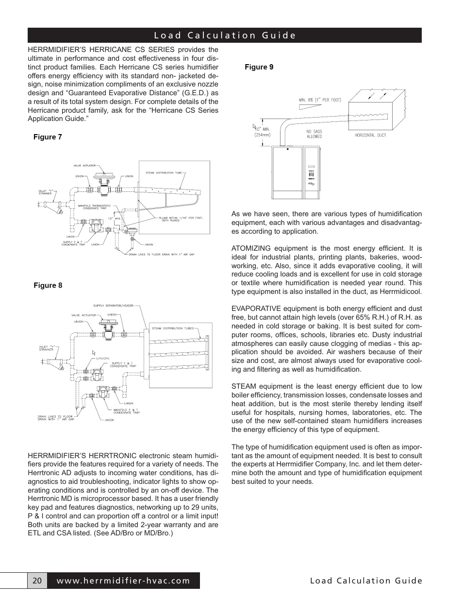 Herrmidifier Load Calculator User Manual | Page 20 / 22