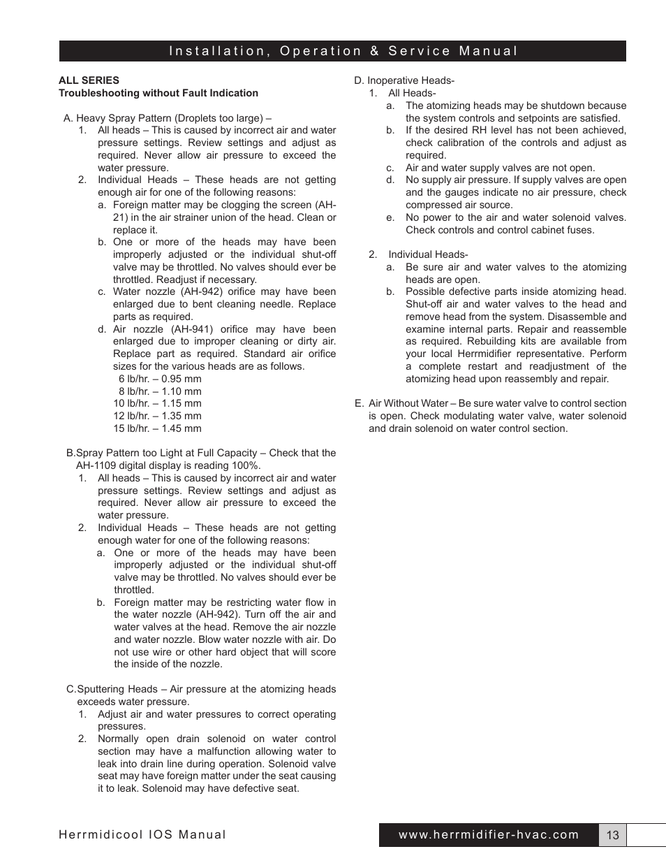 Herrmidifier Herrmidicool User Manual | Page 13 / 16