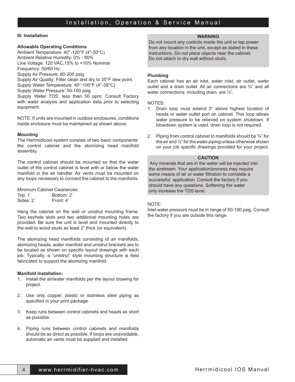 Herrmidifier Herrmidicool User Manual | Page 4 / 16