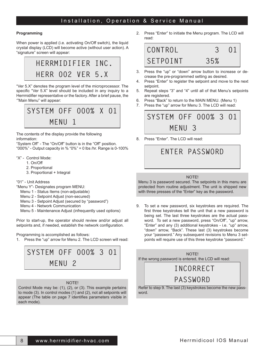 Herrmidifier Herrmidicool User Manual | Page 8 / 16